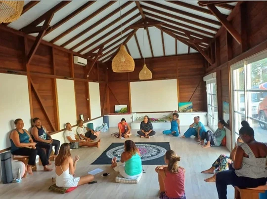 Atelier collectif animé en Martinique